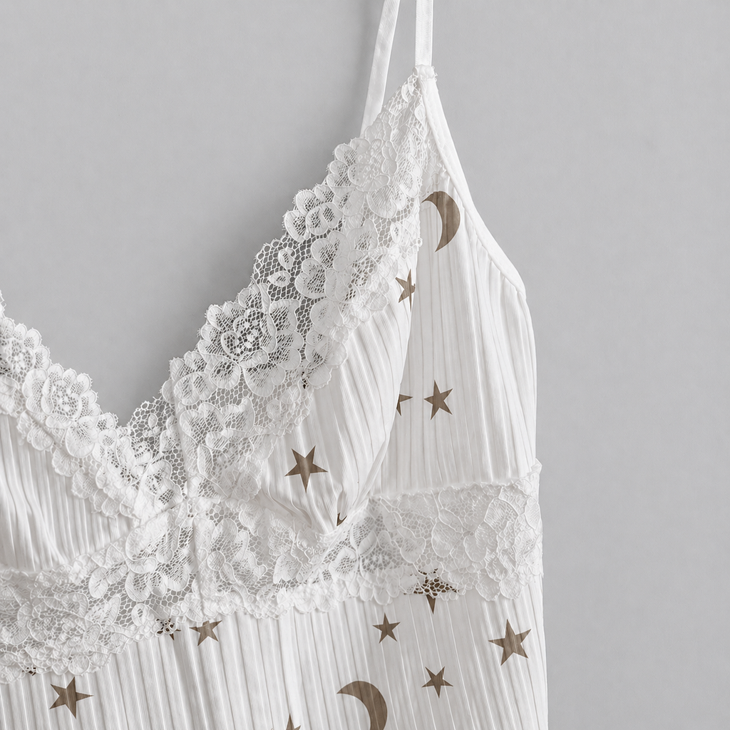 Celestial Dreams Lace Cami Set