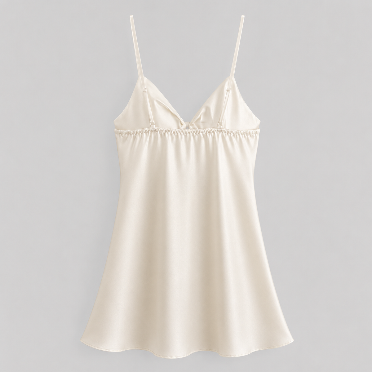 Ivory Classic Satin Slip Dress Nightgown Romantic Lingerie Dress Bridal Honeymoon Gift