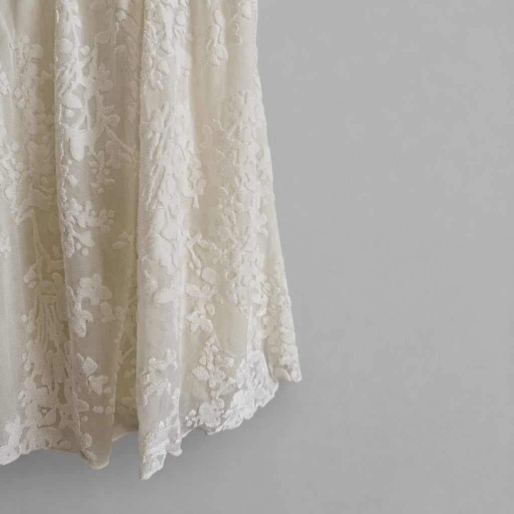 Lace & Velvet Bustier Mini Dress