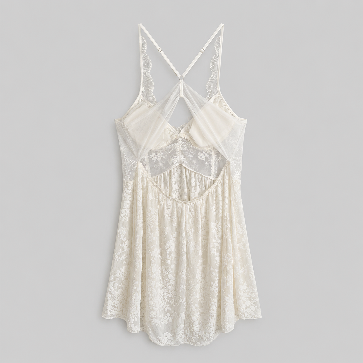 Lace & Velvet Bustier Mini Dress
