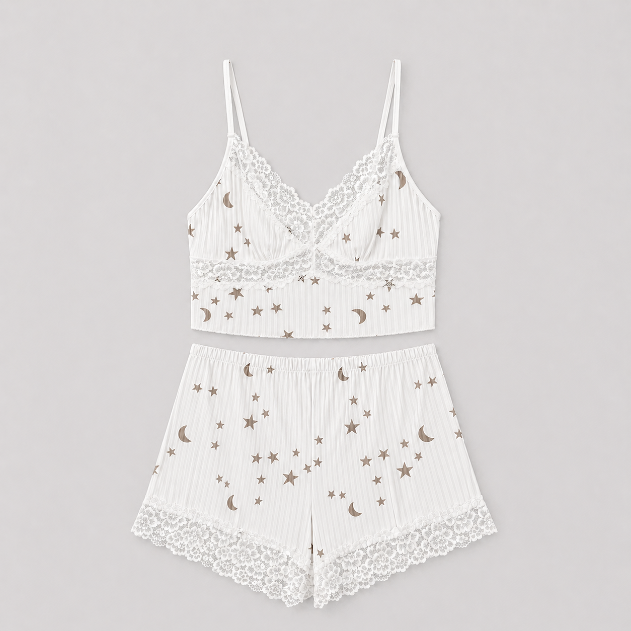 Celestial Dreams Lace Cami Set